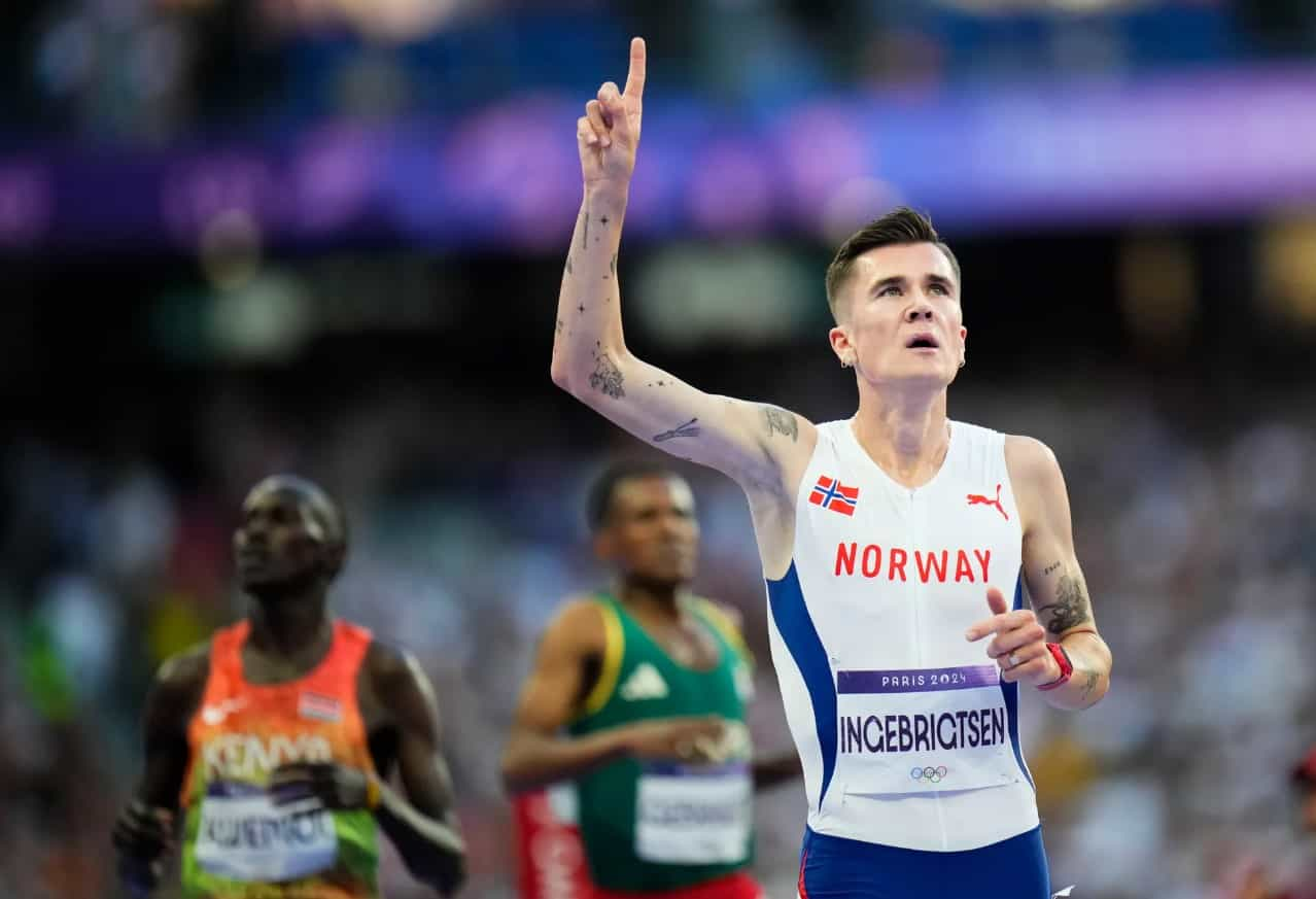 Jakob Ingebrigtsen Dashes to Olympic Glory in Paris with 5,000m Gold!